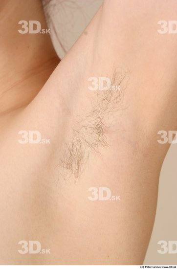 Underarm Woman White Hairy Nude Slim