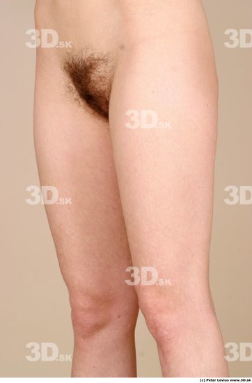 Thigh Woman White Hairy Nude Slim