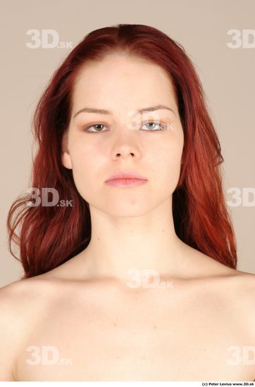 Head Woman White Nude Slim