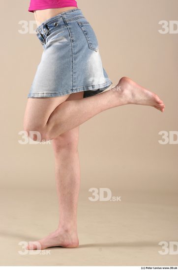 Leg Woman Animation references White Casual Slim