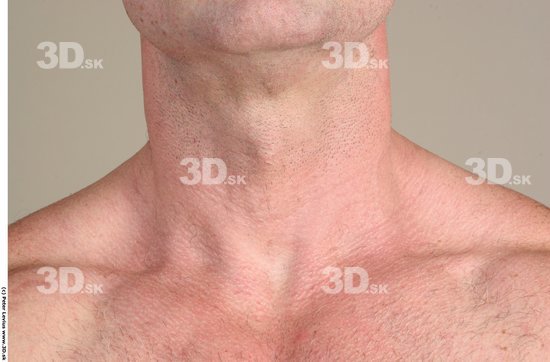 Neck Man White Nude Muscular