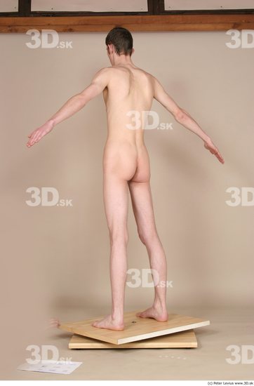 Whole Body Man White Nude Slim