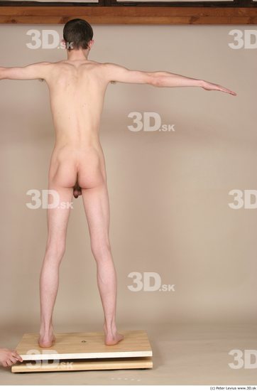 Whole Body Man White Nude Slim