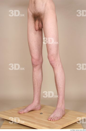 Leg Man White Nude Slim
