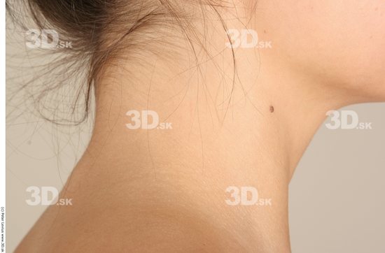 Neck Woman White Chubby