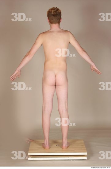 Whole Body Man Animation references White Nude Average