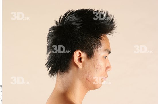 Whole Body Head Phonemes Man Animation references Asian Nude Athletic Studio photo references