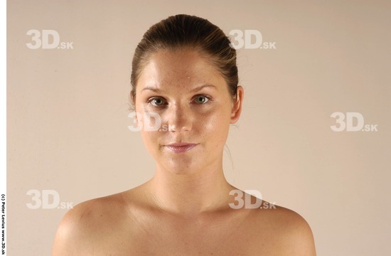 Head Woman Nude Average Studio photo references