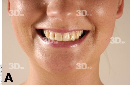 Teeth Woman Nude Average Studio photo references