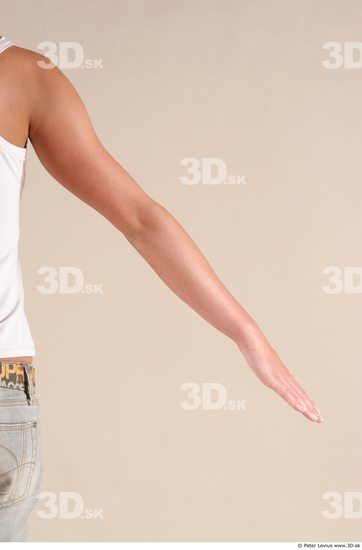 Arm Woman Hand pose White Casual Athletic