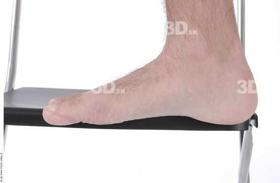 Foot Man White Nude Average