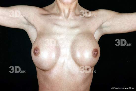 Chest Woman Animation references Nude Average Studio photo references