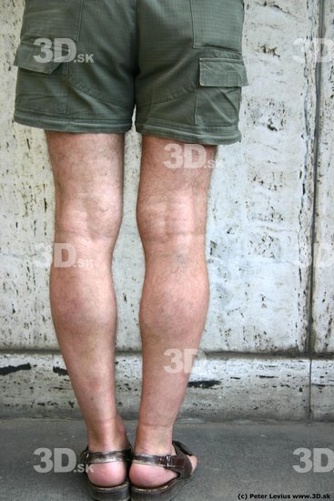 Leg Man White Casual Average