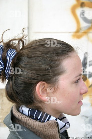 Whole Body Head Woman Casual Slim Average Street photo references