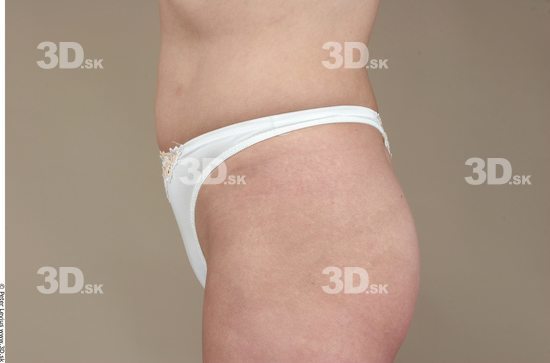 Whole Body Bottom Woman Artistic poses Animation references Underwear Slim Average Studio photo references