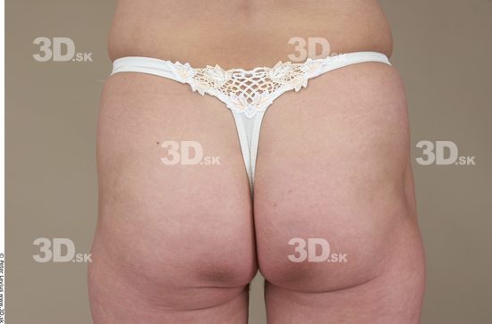 Whole Body Bottom Woman Artistic poses Animation references Underwear Slim Average Studio photo references