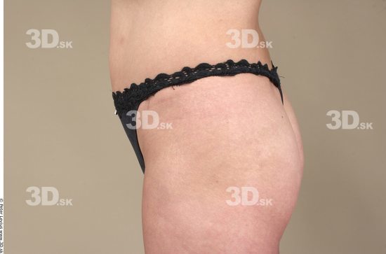 Whole Body Bottom Woman Artistic poses Underwear Slim Average Studio photo references