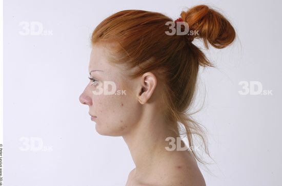 Neck Woman Animation references White Nude Average