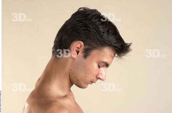 Whole Body Phonemes Man Other White Nude Athletic Male Studio Poses