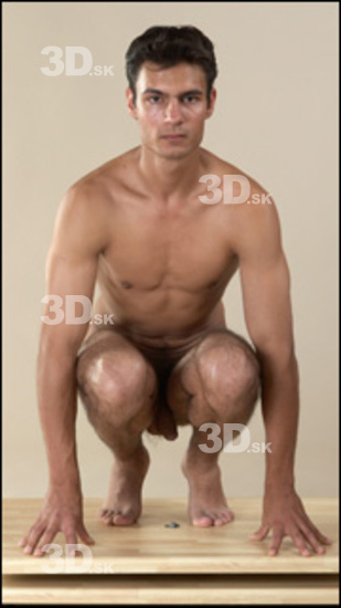 Whole Body Phonemes Man Other White Nude Athletic Male Studio Poses