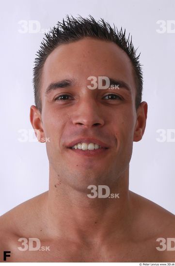 Face Whole Body Man Nude Slim Studio photo references