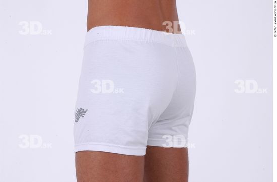 Bottom Man White Underwear Slim