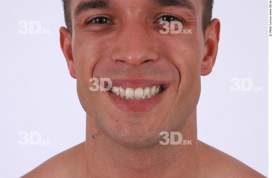 Teeth Man White Nude Slim