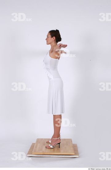 Whole Body Woman White Formal Athletic