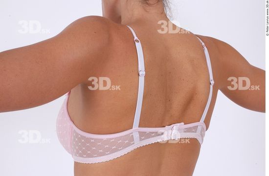 Back Woman White Underwear Athletic