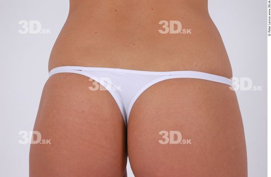 Bottom Woman White Underwear Athletic