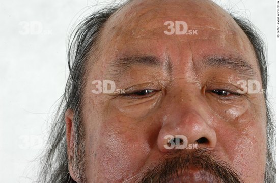 Whole Body Man Asian Overweight Male Studio Poses