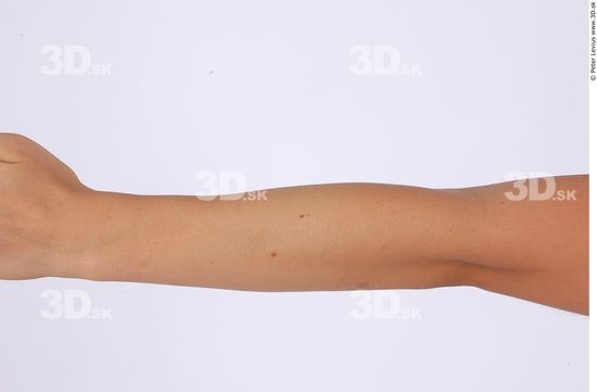 Forearm Whole Body Woman Nude Slim Athletic Studio photo references