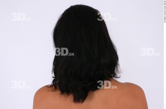 Whole Body Head Woman Slim Athletic Studio photo references