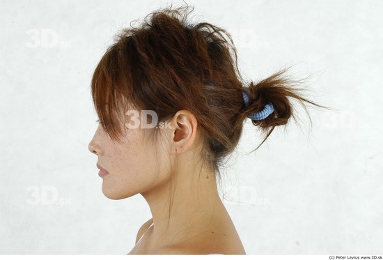 Whole Body Head Woman Asian Average Studio photo references