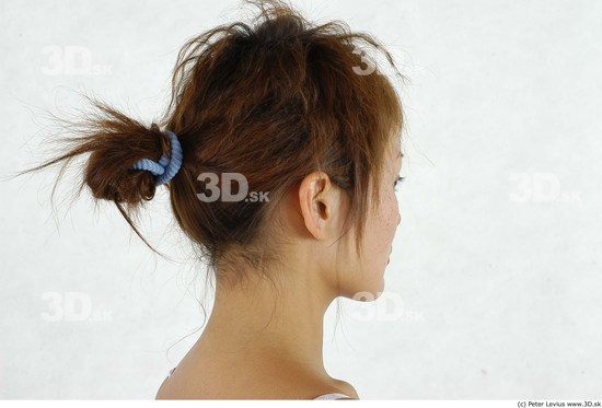 Whole Body Head Woman Asian Average Studio photo references