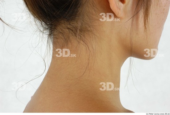 Neck Whole Body Woman Asian Nude Average Studio photo references