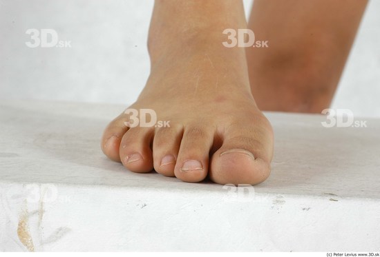 Foot Whole Body Woman Asian Nude Average Studio photo references