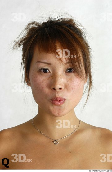 Face Whole Body Phonemes Woman Asian Nude Average Studio photo references