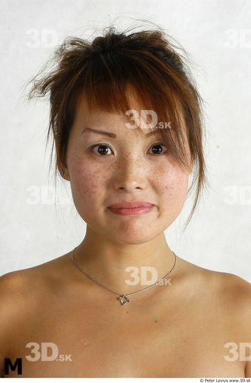 Face Whole Body Phonemes Woman Asian Nude Average Studio photo references