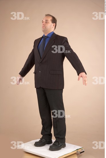 Whole Body Man Formal Average Studio photo references