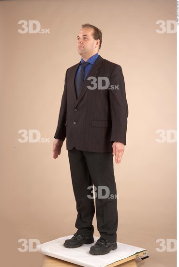 Whole Body Man Formal Average Studio photo references