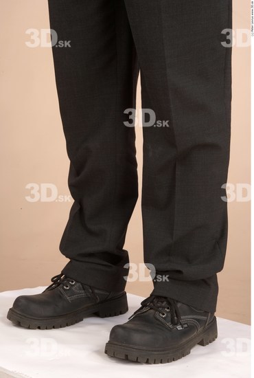 Calf Whole Body Man Formal Average Studio photo references