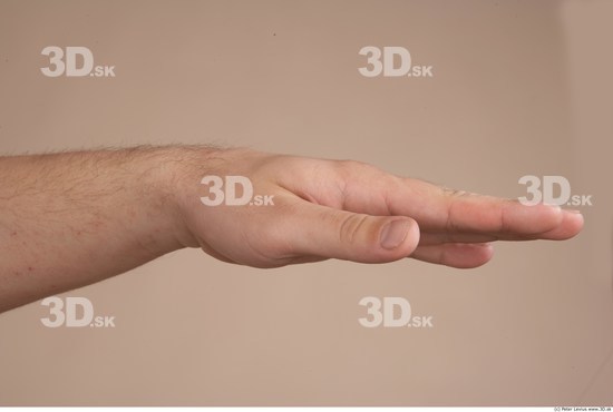 Hand Whole Body Man Average Studio photo references