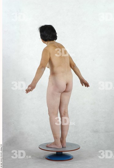 and more Whole Body Woman Asian Nude Slim Average Studio photo references