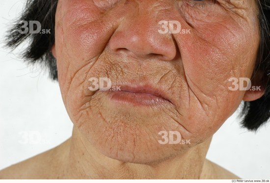 and more Mouth Whole Body Woman Asian Slim Average Studio photo references