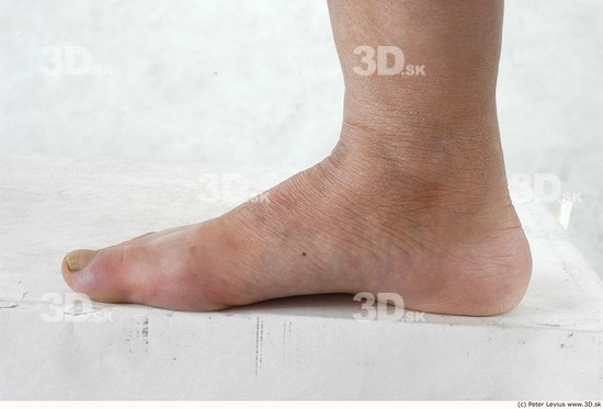 and more Foot Whole Body Woman Asian Nude Slim Average Studio photo references