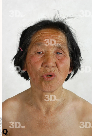 and more Face Whole Body Phonemes Woman Asian Nude Average Studio photo references