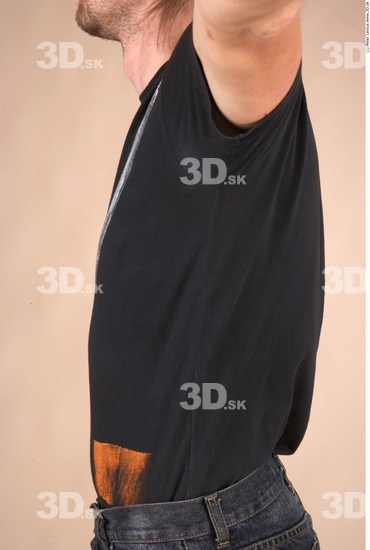 Upper Body Whole Body Man Casual Athletic Studio photo references