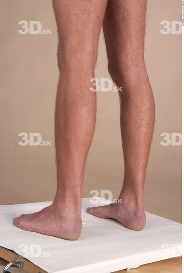 Calf Whole Body Man Nude Athletic Studio photo references