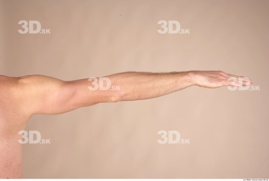 Arm Whole Body Man Nude Athletic Studio photo references